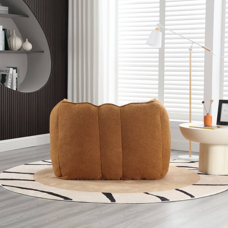 Cozy Foam Bean Bag Chair with Footstool – Perfect for Gaming, Reading, and Relaxing!