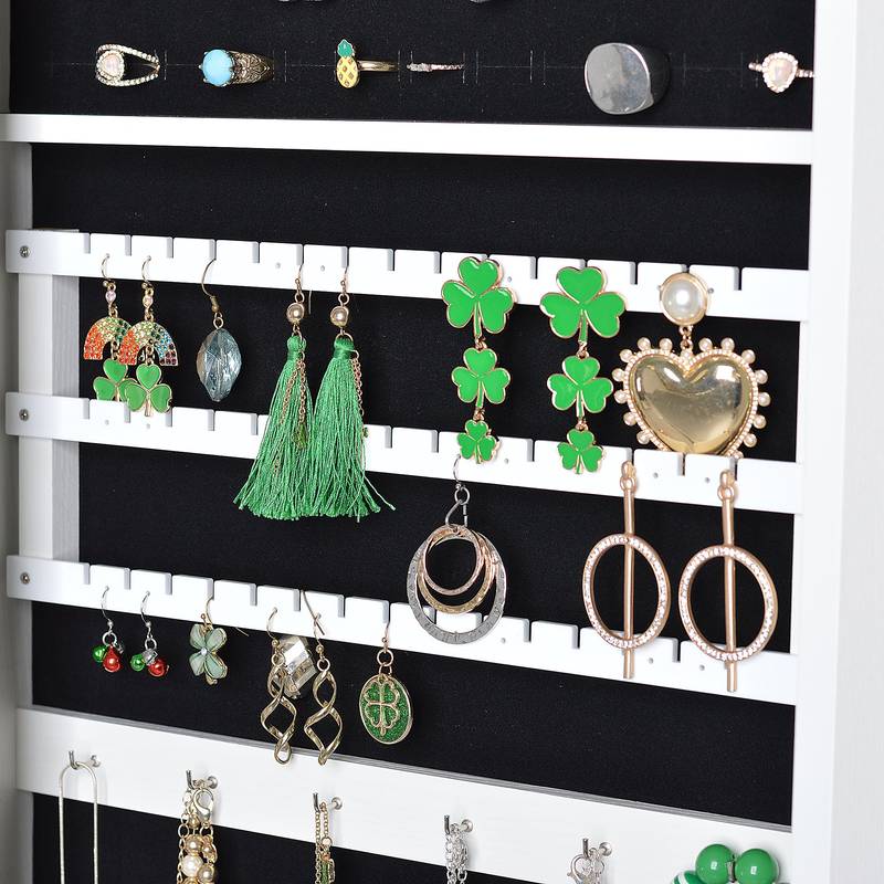Style & Shine Mirror Jewelry Cabinet