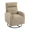 Cozy Glider Rocking Chair in Soft Flannel