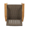 Hampton Wood & Wicker Dining Duo