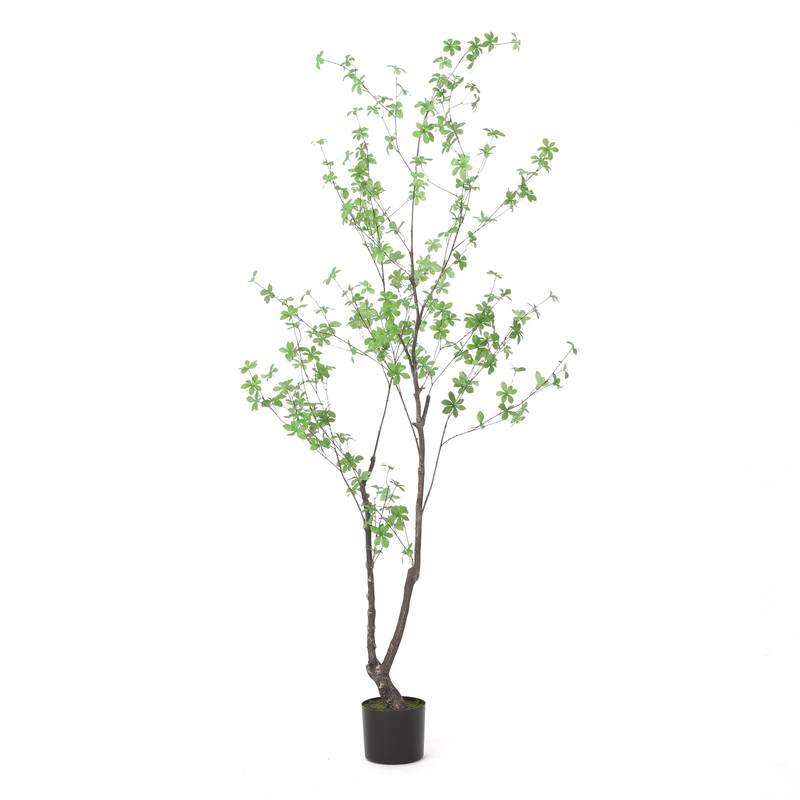 Stunning Faux Disc Leaf Tree