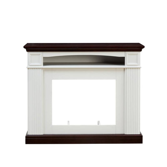 Cozy Farmhouse Fireplace TV Stand