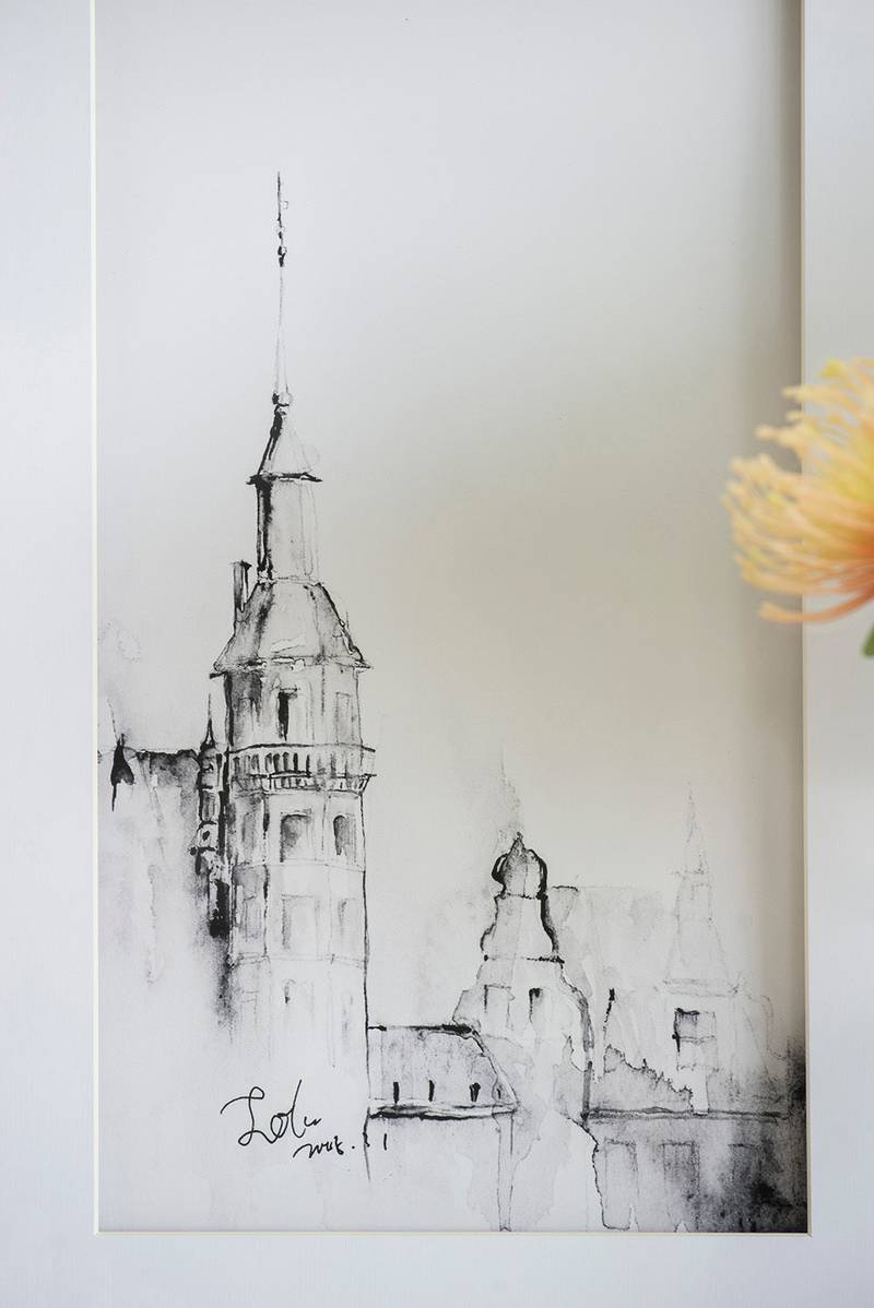 Stylish Architectural Art Set for Wall Decor