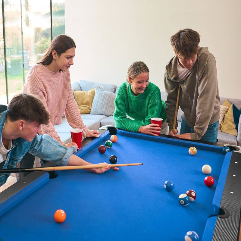 Family Fun Folding Pool Table Set