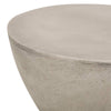 Chic Grey Outdoor Side Table