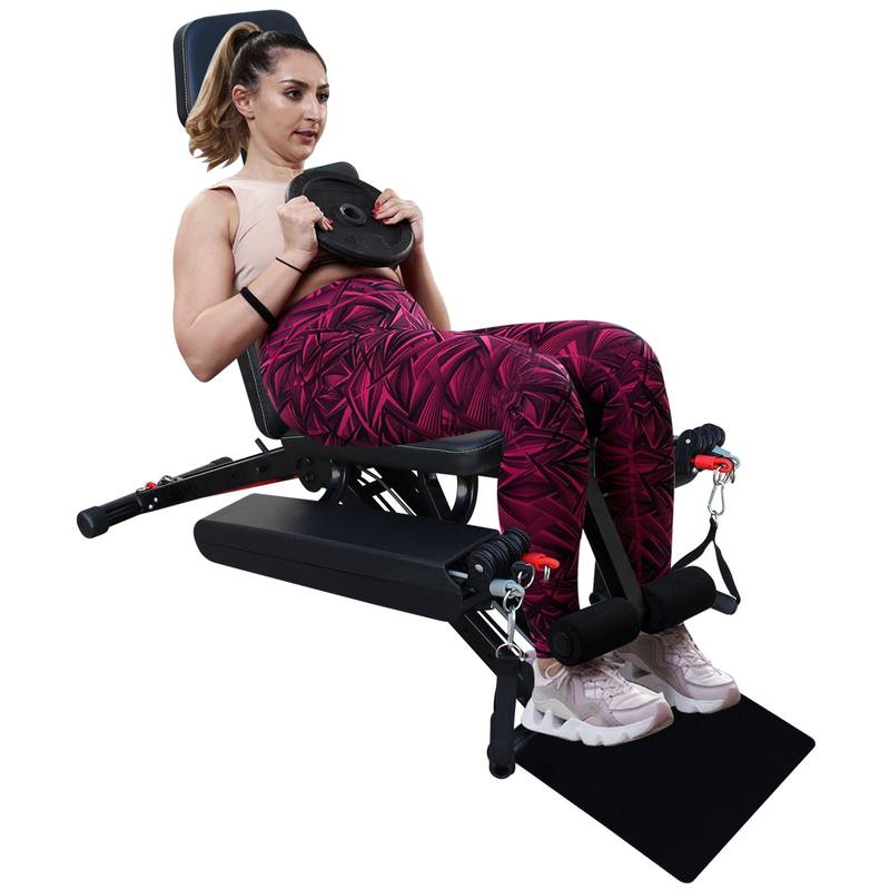 FitFlex Folding Strength Chair - Your Ultimate Home Gym Buddy!