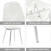 Clear Chic Dining Chairs Set
