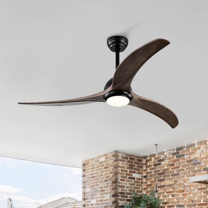 Chic Ceiling Fan with Remote & Light - Perfect for Any Space!