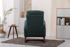 Stylish Emerald Rocking Glider Chair