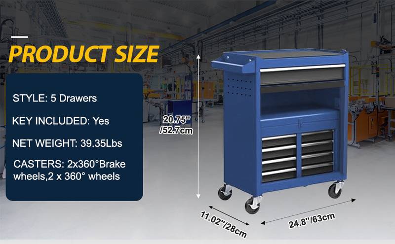 Ultimate Rolling Tool Chest & Top Box