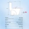 Pink Rose Eco-Friendly Comfort Toilet