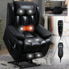 Ultimate Comfort Leather Recliner with Massage & Heat