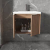 Sleek Floating Bathroom Sink Cabinet with Soft Close Doors
