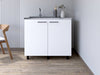 Burwood White Utility Sink Cabinet
