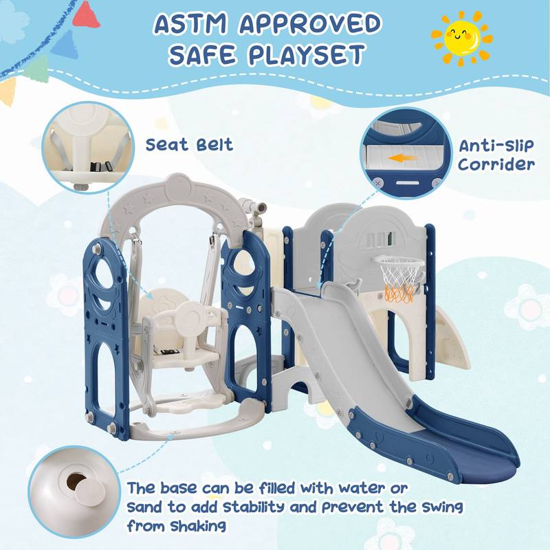 Ultimate Toddler Adventure Set: Slide, Swing, and Play!