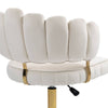 Chic Velvet Swivel Desk Chair