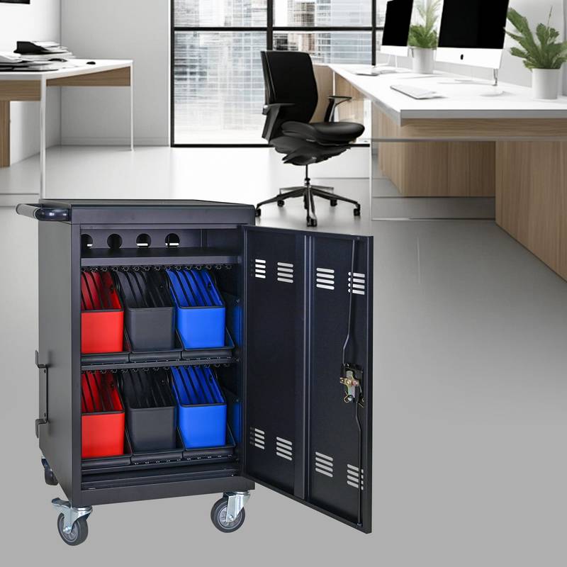 SmartCharge Tablet Trolley with Cable Organizers