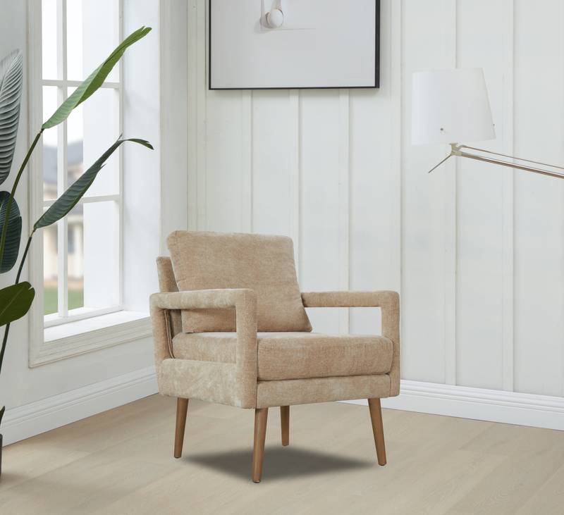 Cozy Chenille Accent Chair