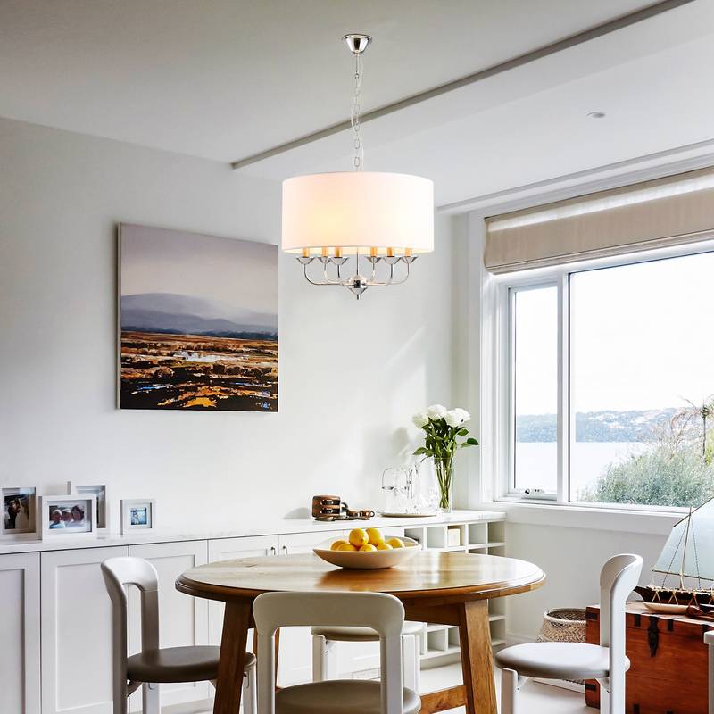 Chic Drum Pendant Chandelier