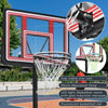 Glow & Shoot: Adjustable Portable Basketball Hoop for All Ages