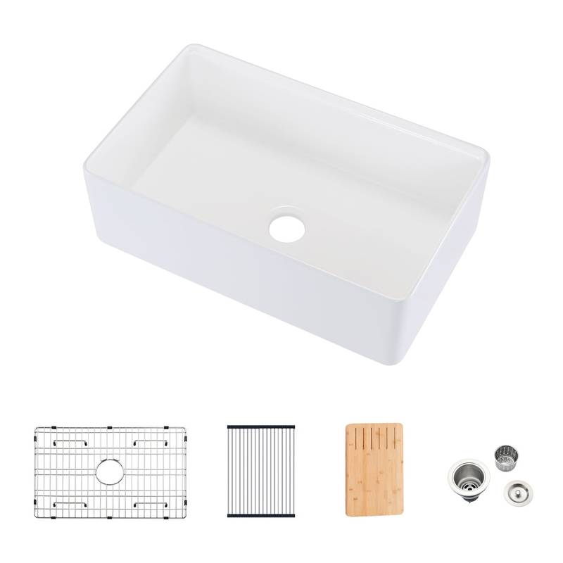 Chic Farmhouse Workstation Sink Set