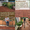 Acacia Interlocking Deck Tiles - Stylish Outdoor Flooring