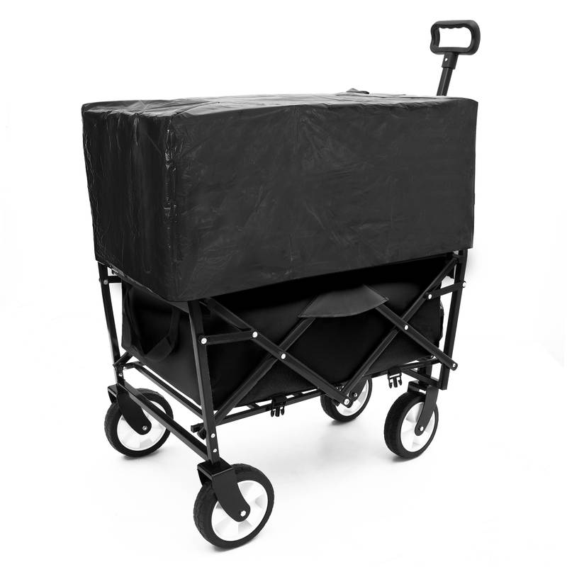 Versatile Collapsible Beach Cart with Liner Bags
