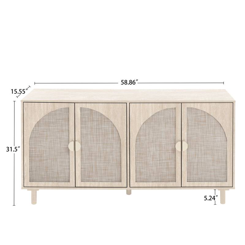 Charming Multi-Room Storage Cabinet