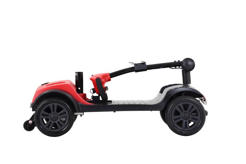 Sleek Red Mobility Scooter