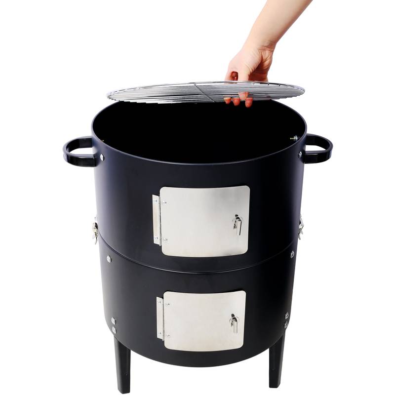 Ultimate Charcoal Smoker Grill - Heavy Duty Outdoor BBQ