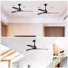 Chic Ceiling Fan with Remote & Light - Perfect for Any Space!