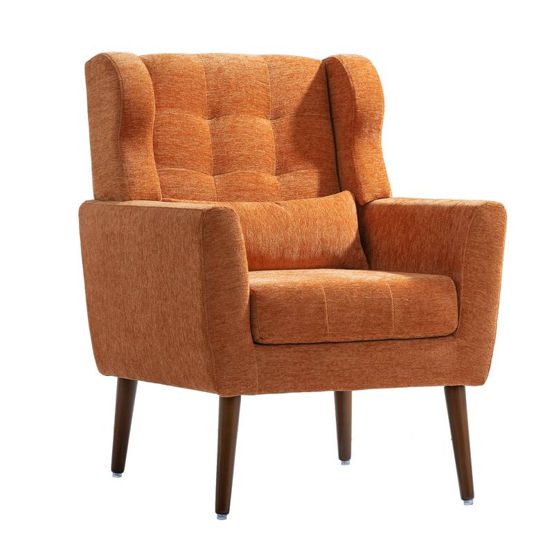 Chic Chenille Lounge Chair – Cozy Armchair for Any Space