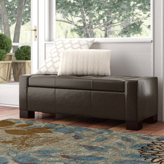 Cozy Guernsey Ottoman