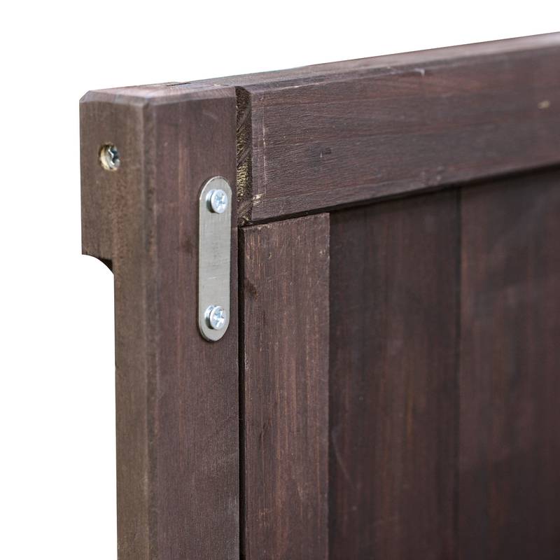 Rustic Rolling Outdoor Kitchen Bar & Grill Station