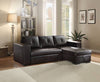 Cozy Black Sleeper Sectional Sofa