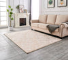 Gilded Chinchilla Luxe Faux Fur Rug