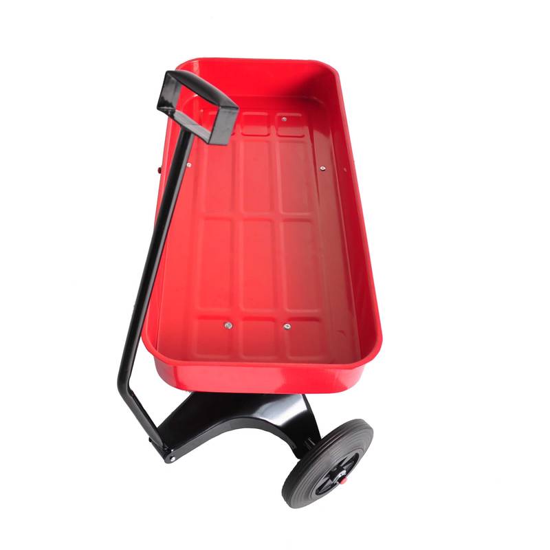 Rugged Red All-Terrain Garden Cart