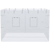 Versatile Canopy Sidewalls with Windows and Door - Set of Four