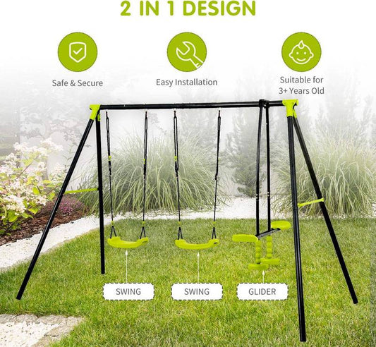 FunSwing Trio - Outdoor Playset for Kids