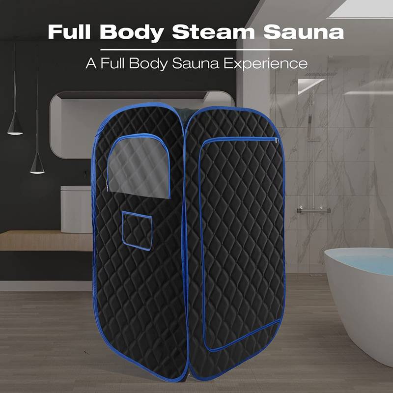Cozy Home Steam Sauna Tent with Remote and Chair