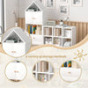 Playful House Bookshelf - Fun & Functional Storage for Kids!