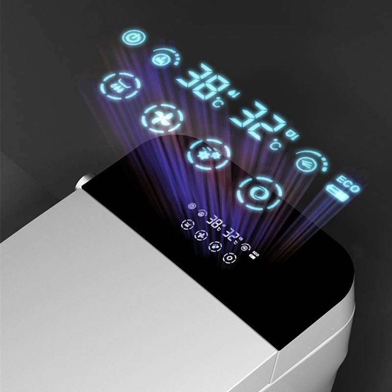 Smart Bidet Toilet: Heated Seat & Auto Features