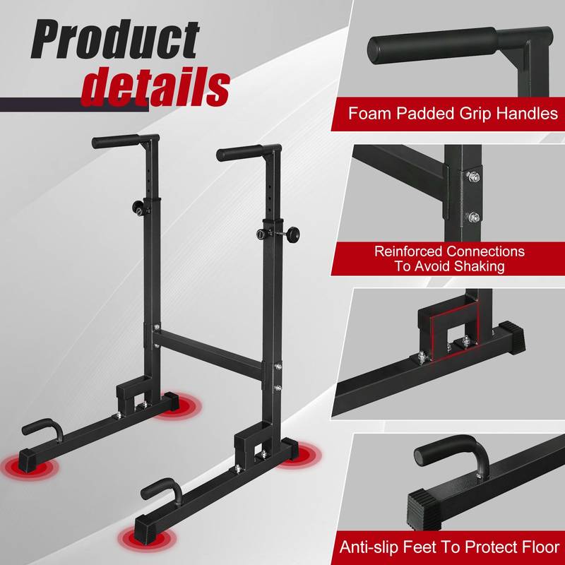Easy Fit Portable Push-Up & Pull-Up Bar