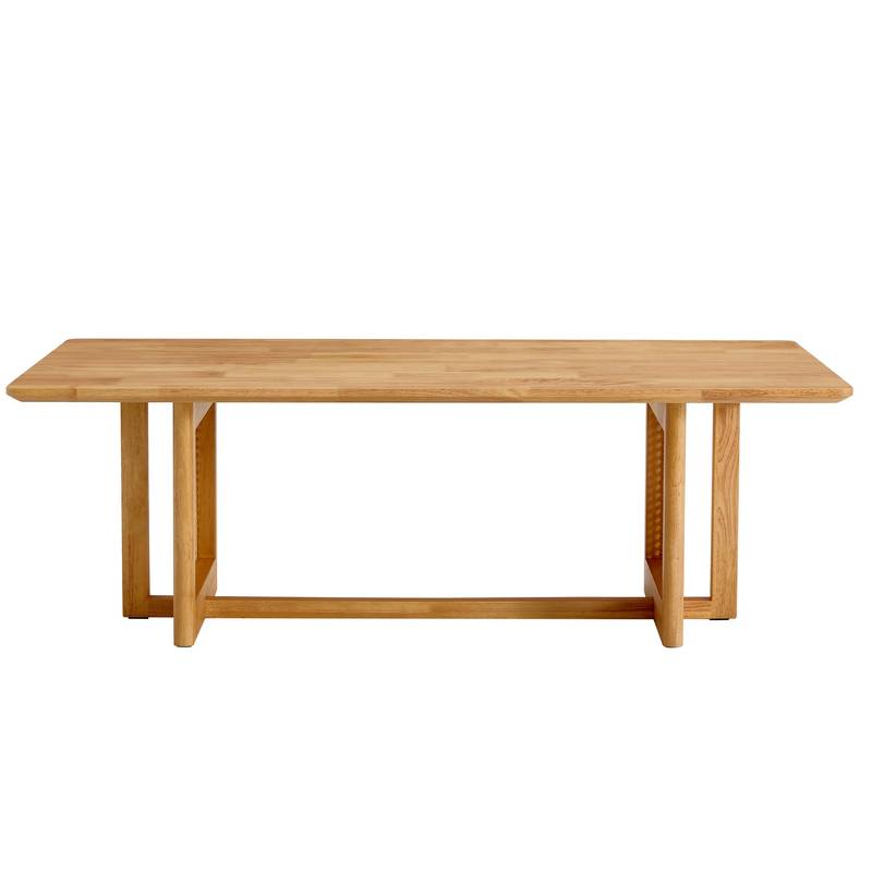 Cozy Rattan-Inspired Tea Table