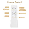 WhisperCool LED Ceiling Fan with Remote