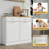 Versatile Pet-Proof Trash & Sorter Cabinet