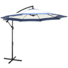 Navy Blue Offset Patio Umbrella