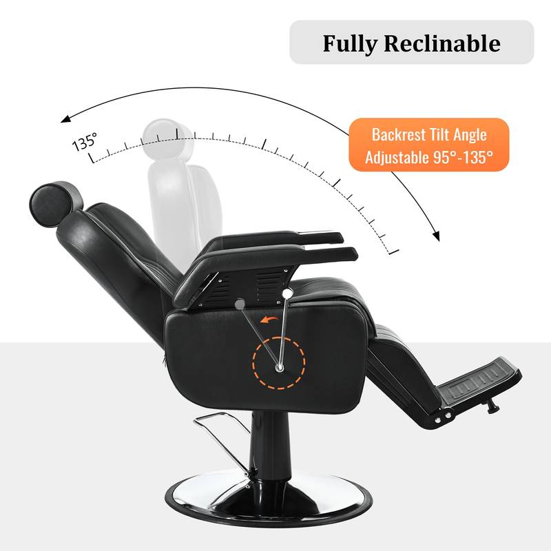 Ultimate Barber Recliner Chair