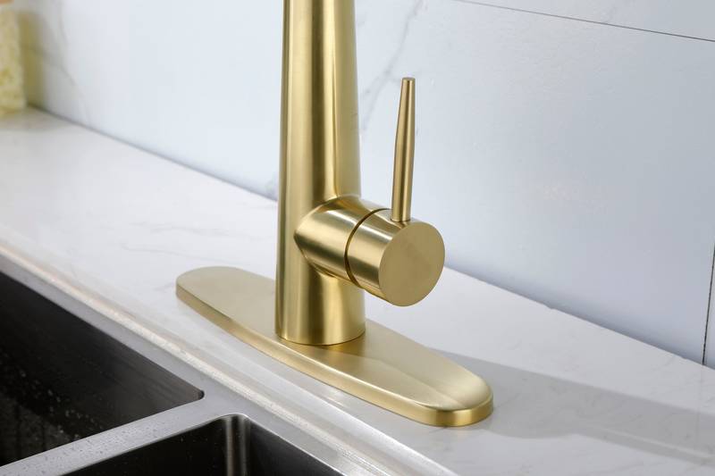 Sleek Pull-Down Kitchen Faucet