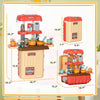 Kid's Foldable Kitchen Playset – Travel Fun & Pretend Cooking Adventure!